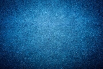 Blue grainy background, dark abstract noise texture poster. blue background