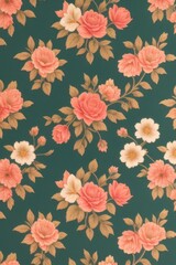 flowers pattern wallpaper