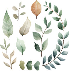 Fototapeta premium laurel wreath isolated on white