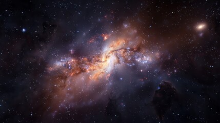 Obraz premium A Galaxy of Stars and Nebulae