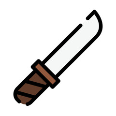 survival knife icon