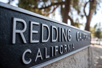 Obraz premium Redding California, Redding, California, Redding CA