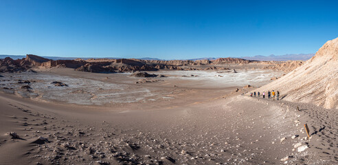 Vale de la Luna, Deserto do Atacama, Chile - Paisagens Surreais e Formações Geológicas