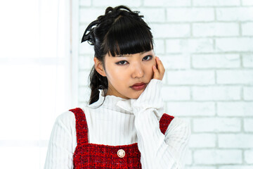 怒る女性