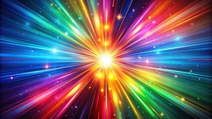 Shiny, vibrant abstract background with a burst of colors, colorful, shiny, abstract, vibrant, bright, backdrop, texture