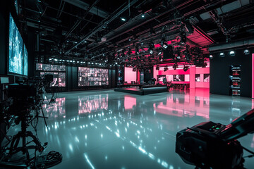 近未来的なスタジオ