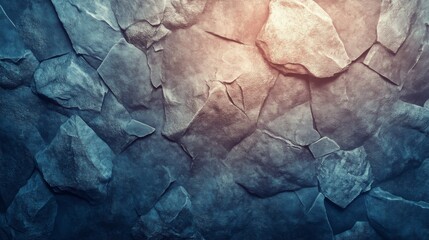 Naklejka premium Soft Focus Subtle Stone Wall Texture Background