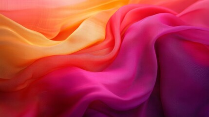 Obraz premium Soft Gradient Fabrics with Natural Lighting Tones