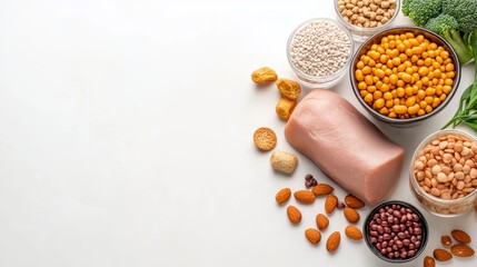 Nourishing bowl of colorful fresh food, a celebration of healthy eating and vibrant ingredients