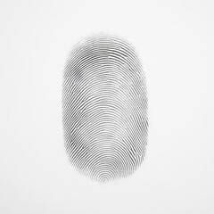 A detailed fingerprint illustration on a plain background.