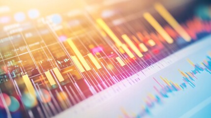 Dynamic Trend Analysis with High Contrast and Soft Light