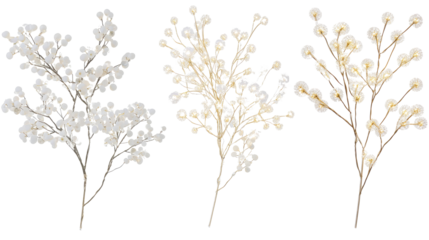 Bright Sparkler Light Displays in a Collection of Decorative Objects Generative AI