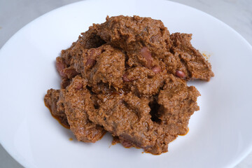 Rendang Indonesian Traditional Food
