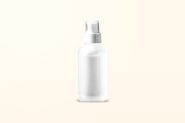 Medium Glass Bottle Mockup