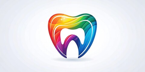 Obraz premium Create a standout identity with an elegant dental care logo vector template, perfect for enhancing your professional branding in oral hygiene and health services.