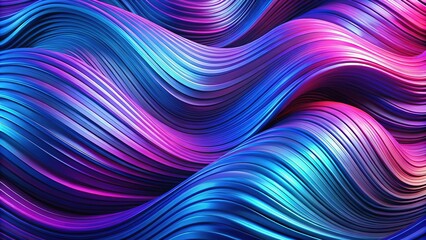 Fototapeta premium Dynamic abstract backdrop showcasing fluid blue and purple waves, ideal for elevating creative designs and providing a contemporary aesthetic touch for various projects.