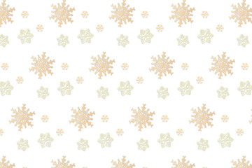 木目柄の大きな結晶が真っ直ぐ並んだ雪の模様が並ぶパターン