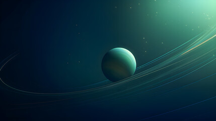 Stars in the universe, tech poster