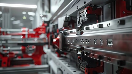 Sheet metal folding machine with automated controls