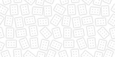 cookie pattern background. biscuits pattern background. chocolate chips pattern background. Cartoon illustration of Cookies. biscuits illustration.
