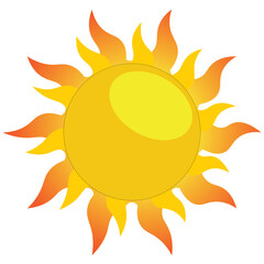 sun vector illustration