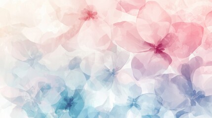 A floral-themed vector background with intricate flower patterns and soft pastel hues, offering a delicate and elegant design for beauty or wedding-related visuals