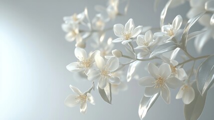 White Blossom Branch