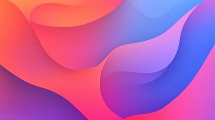 A minimalist digital background with gradient colors and simple, clean lines, creating a smooth, modern look for tech presentations or UI/UX design