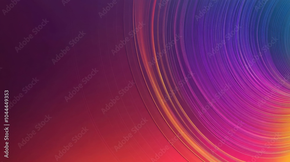 Fototapete a minimalist digital background with gradient colors and simple, clean lines, creating a smooth, mod