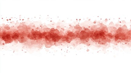 Fototapeta premium Abstract Red Watercolor Wash Background Texture