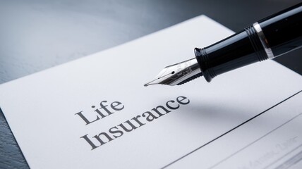 Fototapeta premium Life Insurance Key Insights into Policy Options Benefits and Financial Security for Families