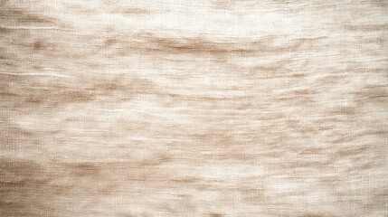 Fototapeta premium Textured beige fabric background with subtle patterns