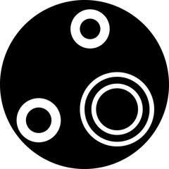 planet astronomy space icon