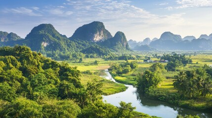 Eden's Embrace: A Serene Landscape for Your Escape