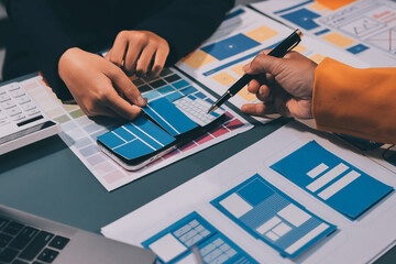 The designer team is designing the uxui system to make the uxui system work well on new phones and...