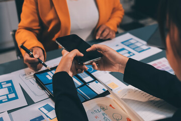 The designer team is designing the uxui system to make the uxui system work well on new phones and...