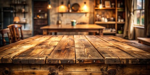 Empty vintage wooden table with rustic charm , old, background, empty, vintage, wooden, table, texture, aged, rustic, vintage