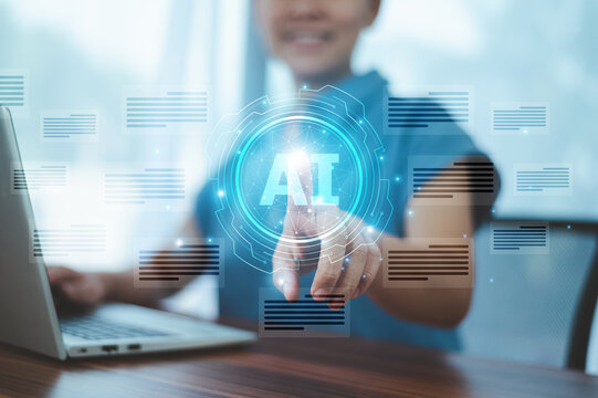 AI document management, a businesswoman can ensure secure file storage, easy retrieval, and compliance with data protection regulations.