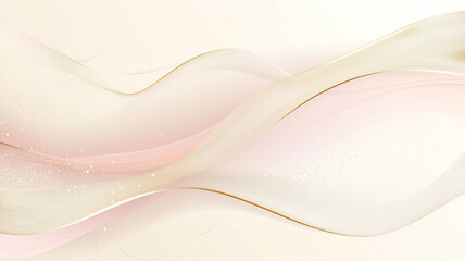 Obraz premium pink abstract background with waves