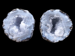 crystals with no background