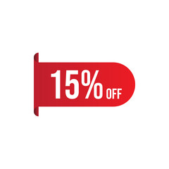 red sale tags displaying discounts. Ideal for promotions or marketing materials during sales events or seasonal offers.
