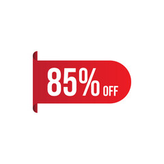 red sale tags displaying discounts. Ideal for promotions or marketing materials during sales events or seasonal offers.