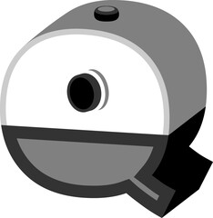 Camera Photography Letter Alphabet Vector Element Q