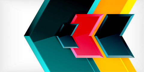 Arrow technology and business concept background. Vector Illustration For Wallpaper, Banner, Background, Card, Book Illustration, landing page