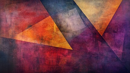 Fototapeta premium Abstract Textured Background with Colorful Shapes