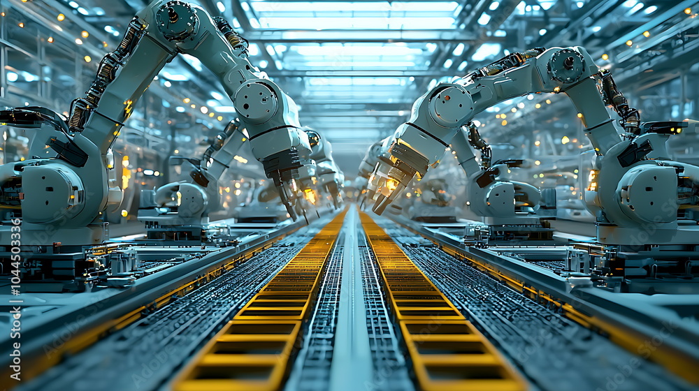 Aufkleber revolutionizing manufacturing the impact of automated robotic arms on modern production efficiency a