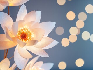 Ethereal Lotus Bloom