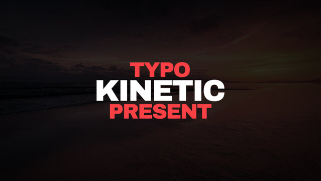 Kinetic Typography Titles