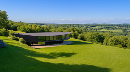 Modern House with Expansive Panoramic Views