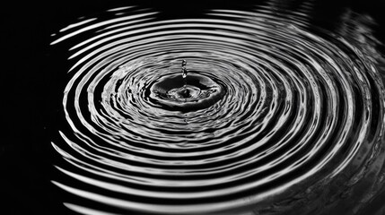 High Contrast Ripples with Defined Lighting Effects